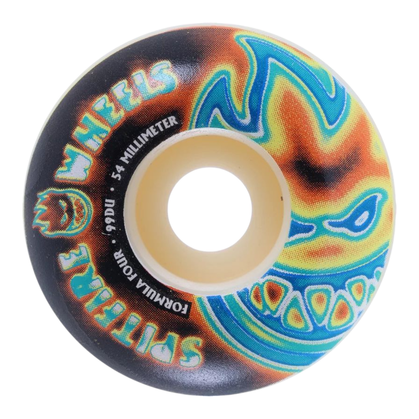 SPITFIRE F4 RADIOACTIVE BIGHEAD WHEELS NATURAL 99D