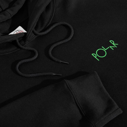 POLAR DAVE HOODIE OURSELVES COLLAGE BLACK