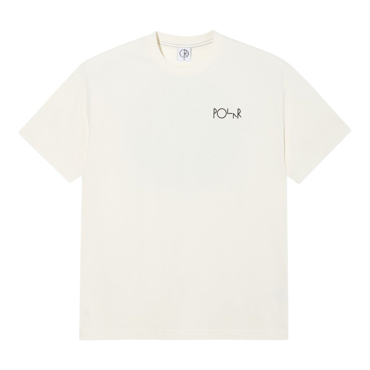 POLAR CONTRAST TEE IVORY/BLACK