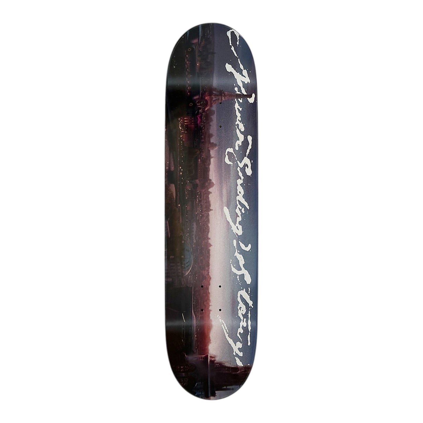 LATE NITE STARS BLACK DIP WHITE FILL DECK 8.38