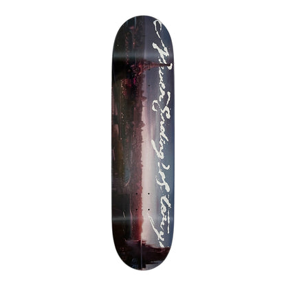 LATE NITE STARS BLACK DIP WHITE FILL DECK 8.38