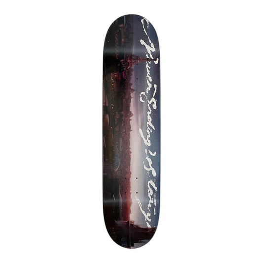 LATE NITE STARS BLACK DIP WHITE FILL DECK 8.38