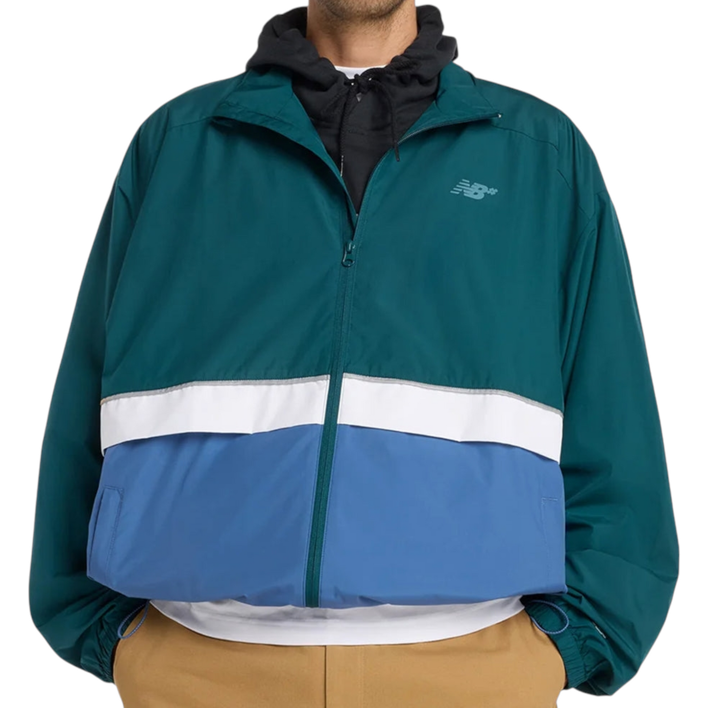NEW BALANCE ARCHIVE JACKET GREEN/WHITE/BLUE
