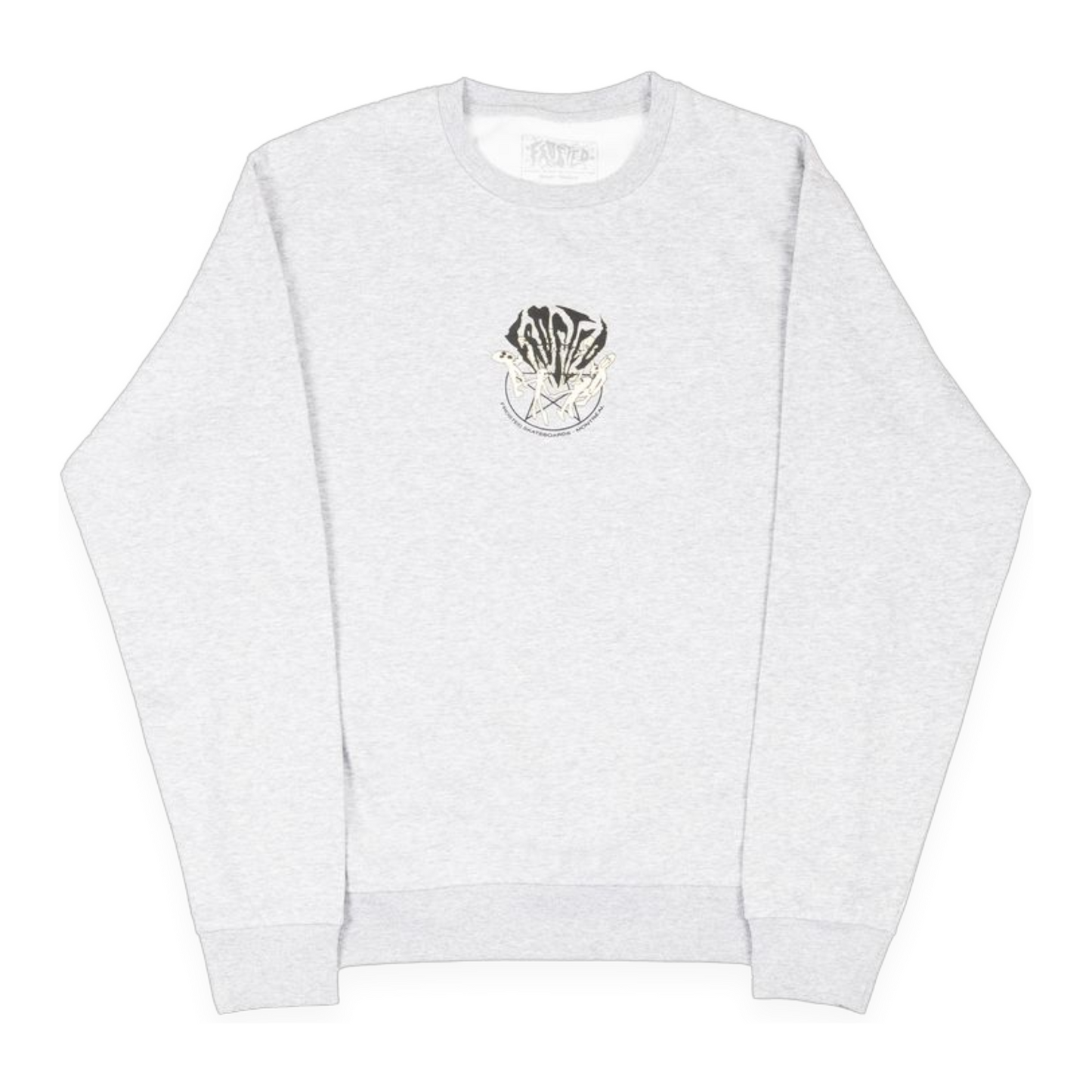 FROSTED STARCULT CREWNECK ASH GREY