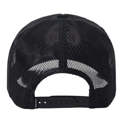 BRIXTON HENRY TRUCKER HAT BLACK