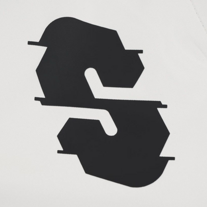 SOUVENIR 2.5 PLY RECESSION PANT MARSHMALLOW BLACK