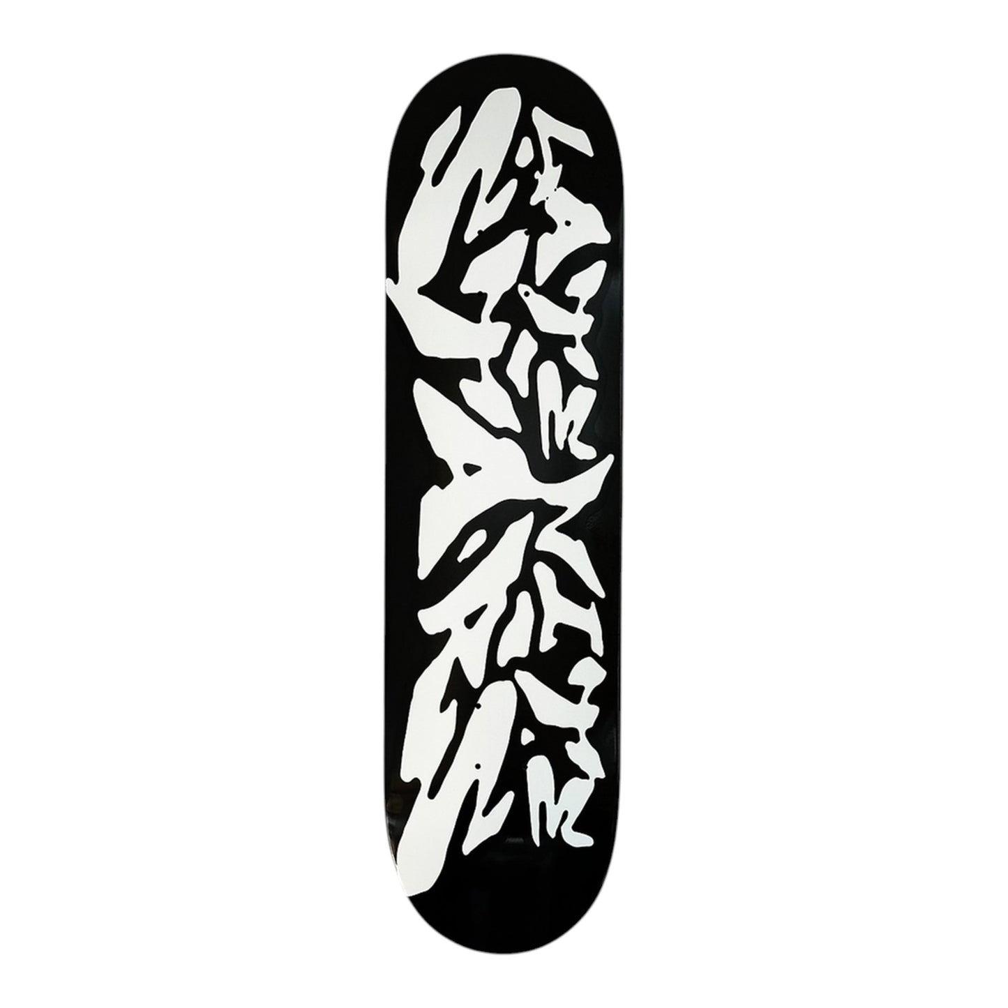 LATE NITE STARS BLACK DIP WHITE FILL DECK 8.38