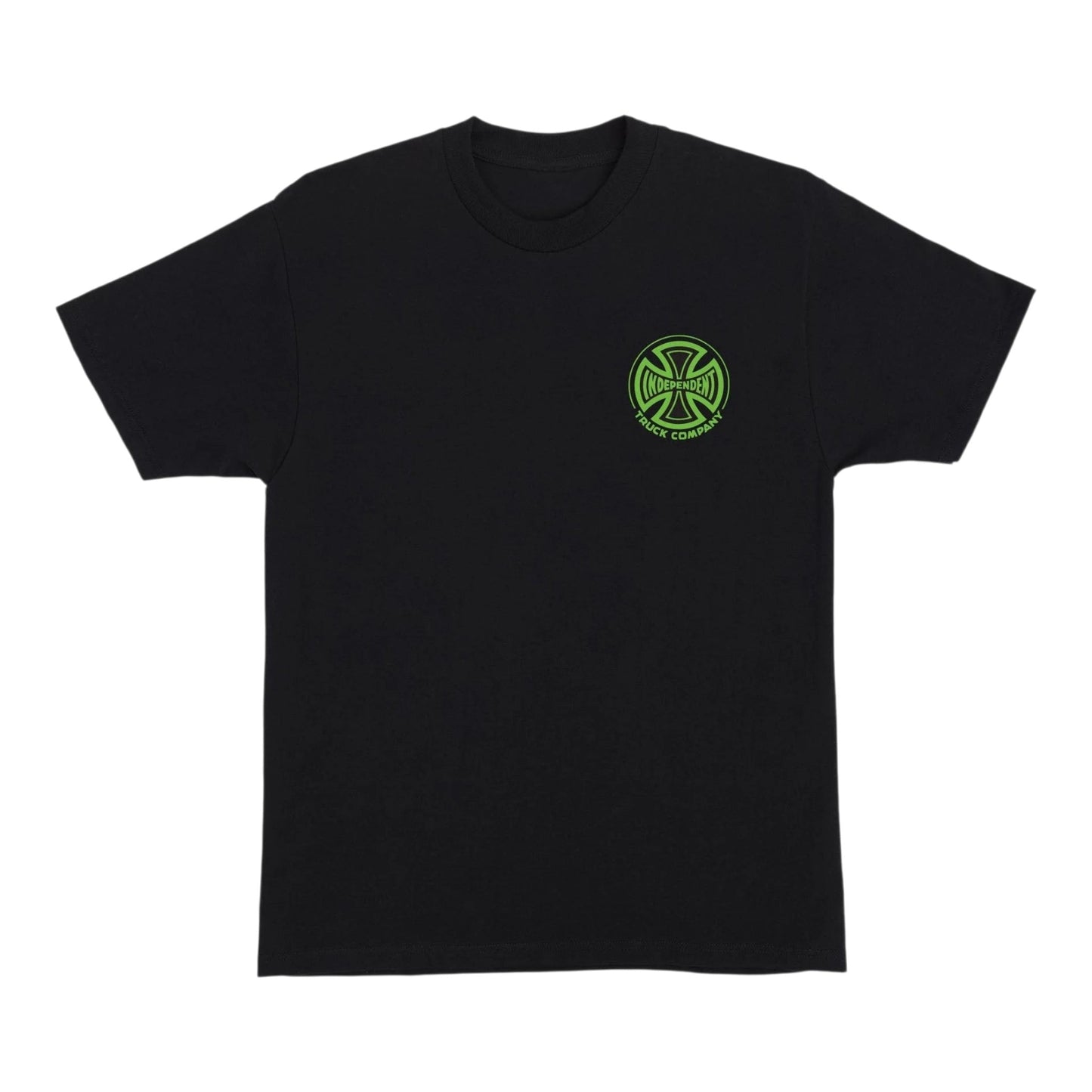 INDEPENDENT LAGACY TEE BLACK AND GREEN