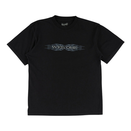 WELCOME BREVITY TEE BLACK