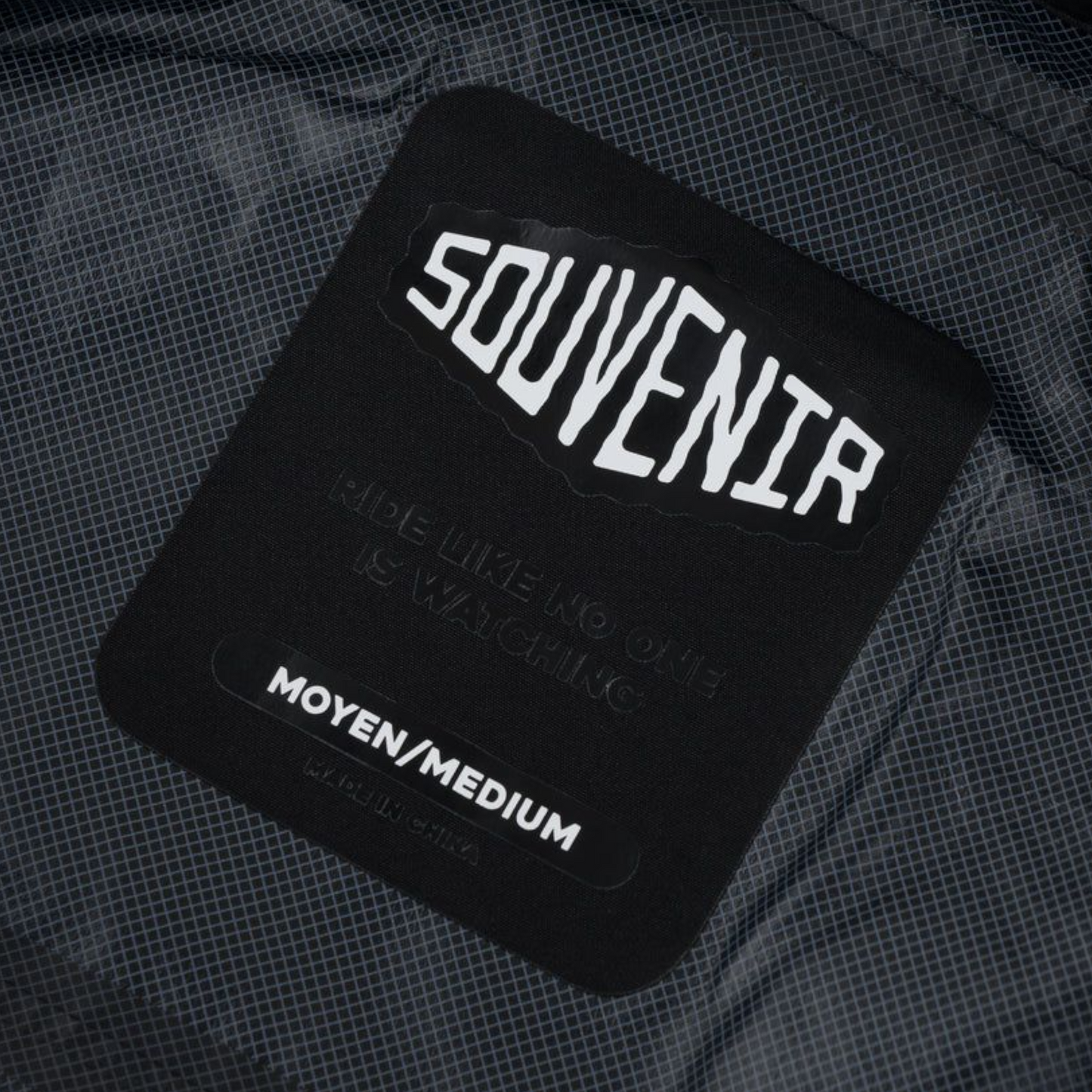 SOUVENIR 2.5 PLY RECESSION JACKET BLACK