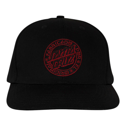 SANTA CRUZ LOCO DOT SNAPBACK BLACK