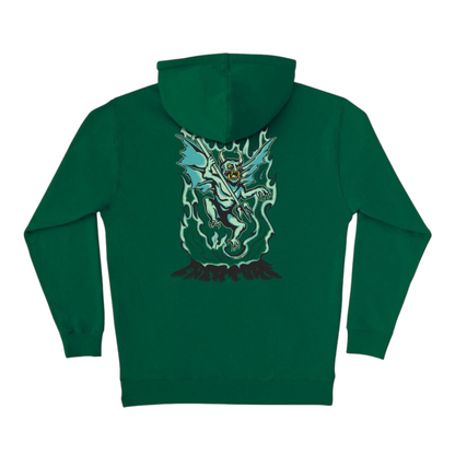 CREATURE GHOUL HOODIE DARK GREEN