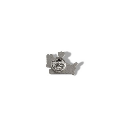 POLAR DEVIL WOMAN PIN SILVER