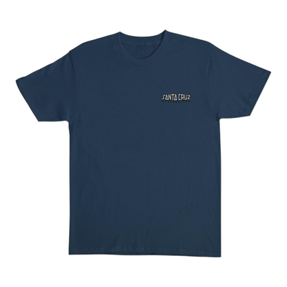 SANTA CRUZ MALBA DOT TEE BLUE DUSK