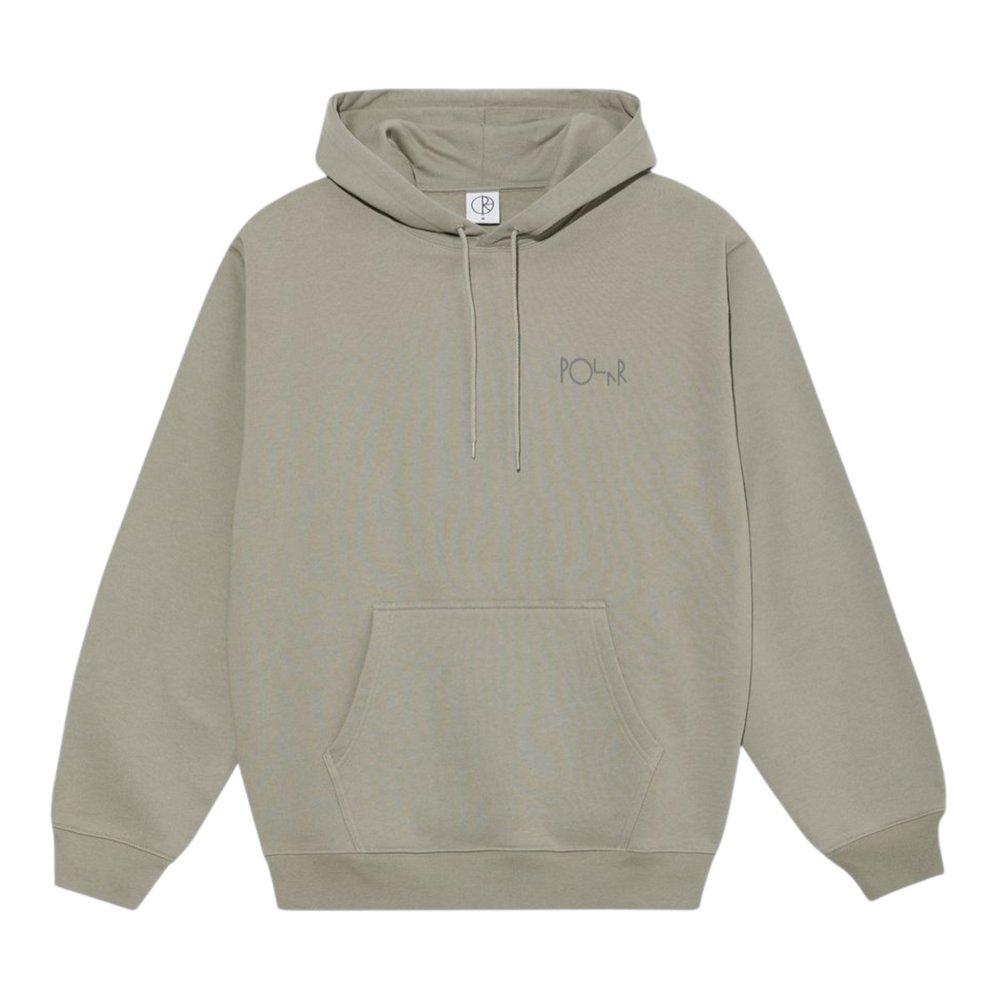 POLAR DAVE STROKE LOGO HOODIE VETIVER