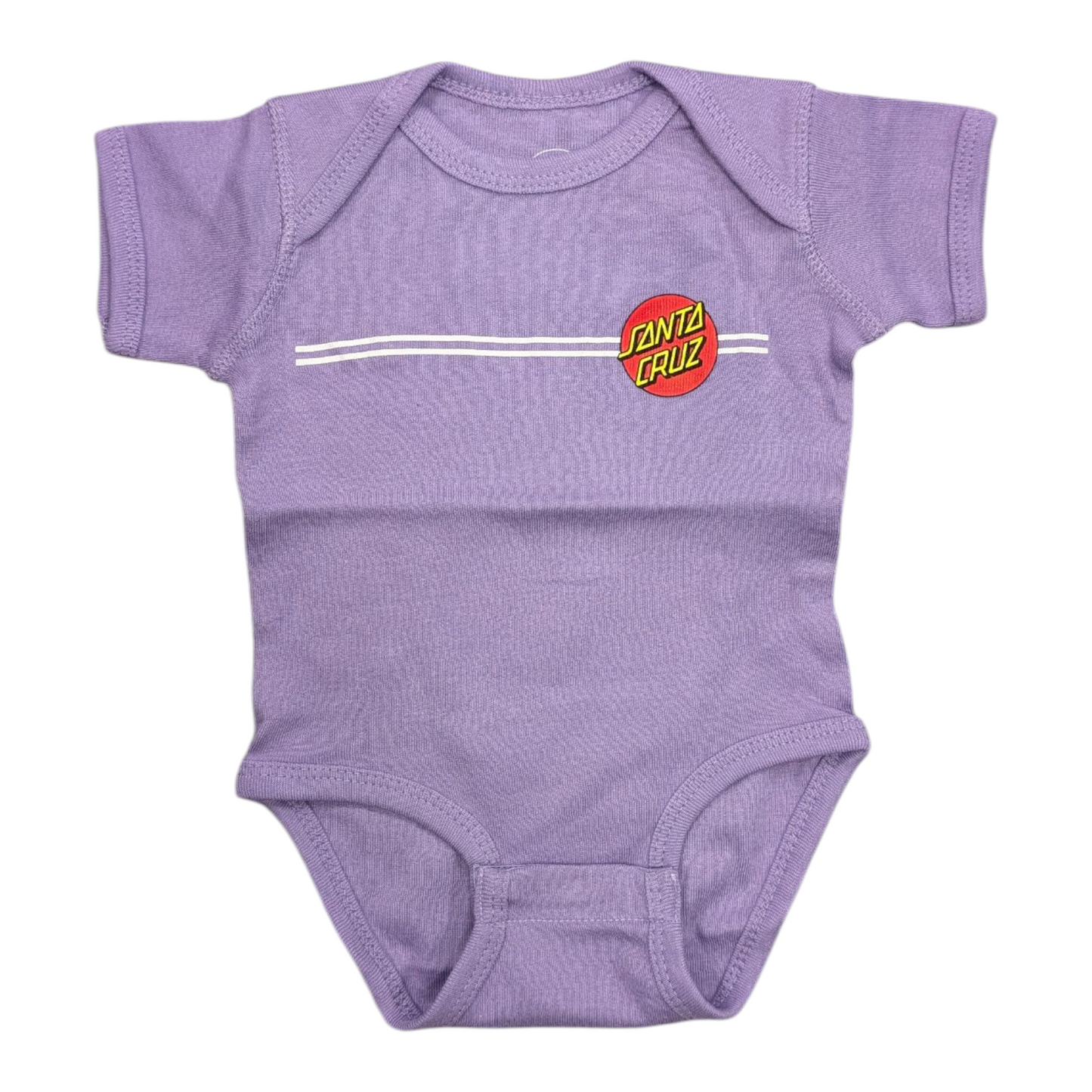 SANTA CRUZ INFANT CLASSIC DOT ONE PIECE LAVENDER