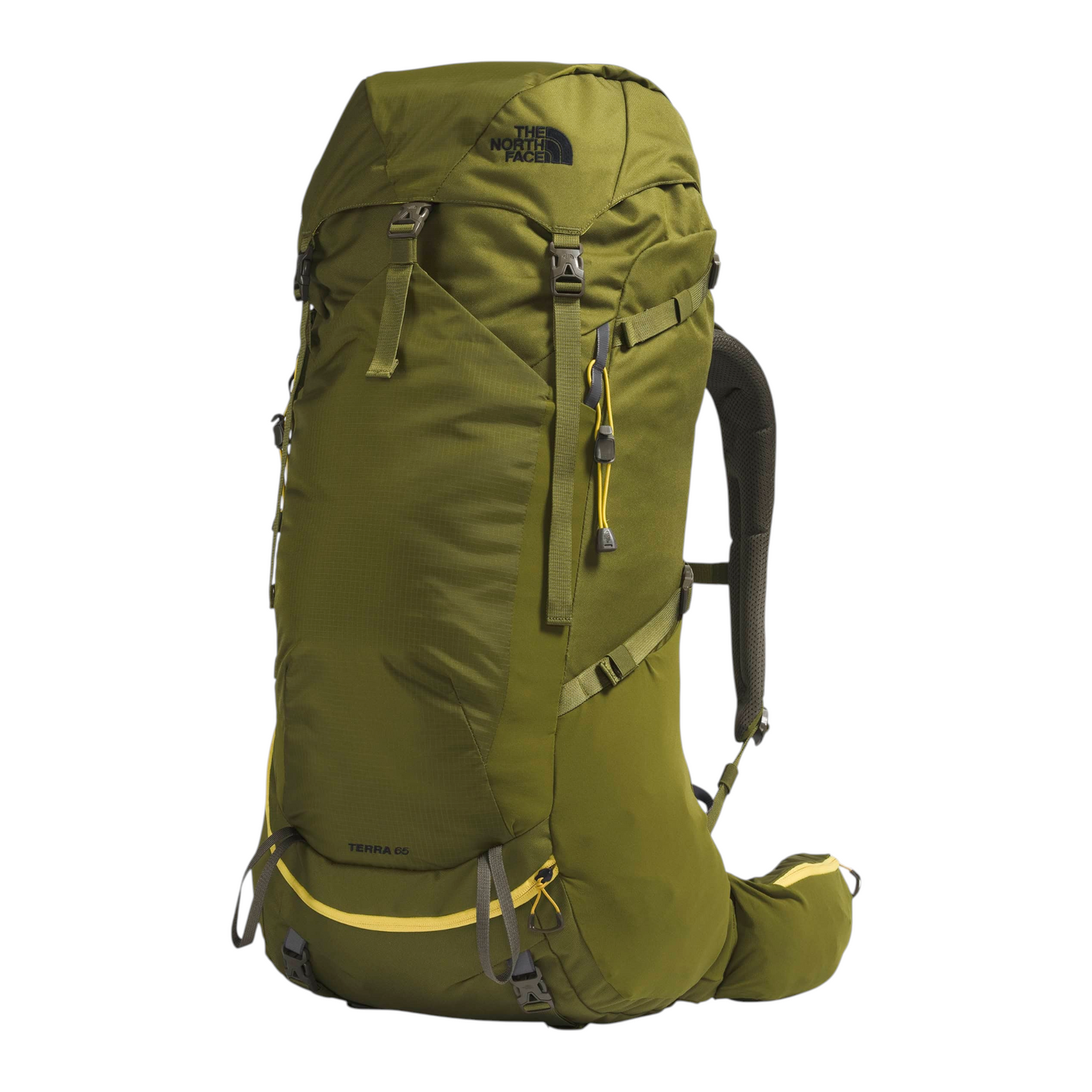 THE NORTH FACE TERRA 65 BACKPACK FOREST OLIVE/NEW TAUPE GREEN