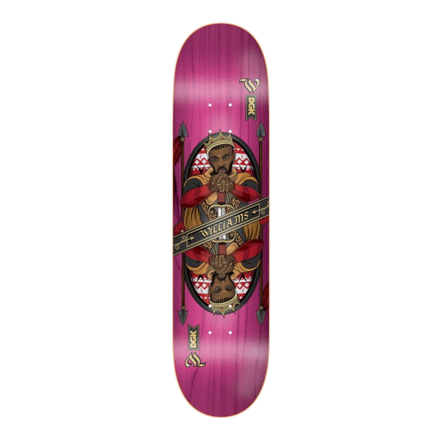 DGK KING WILLIAMS DECK 7.9