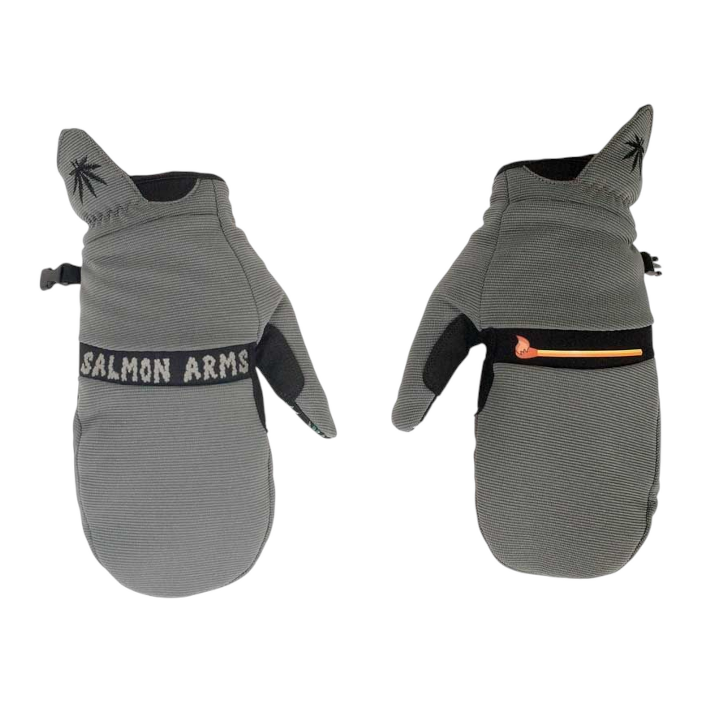 SALMON ARMS SPRING MITT GREY SMOKE