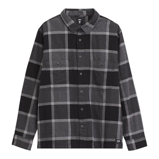 VANS LARKSPUR PLAID ASPHALT HEATHER GREY