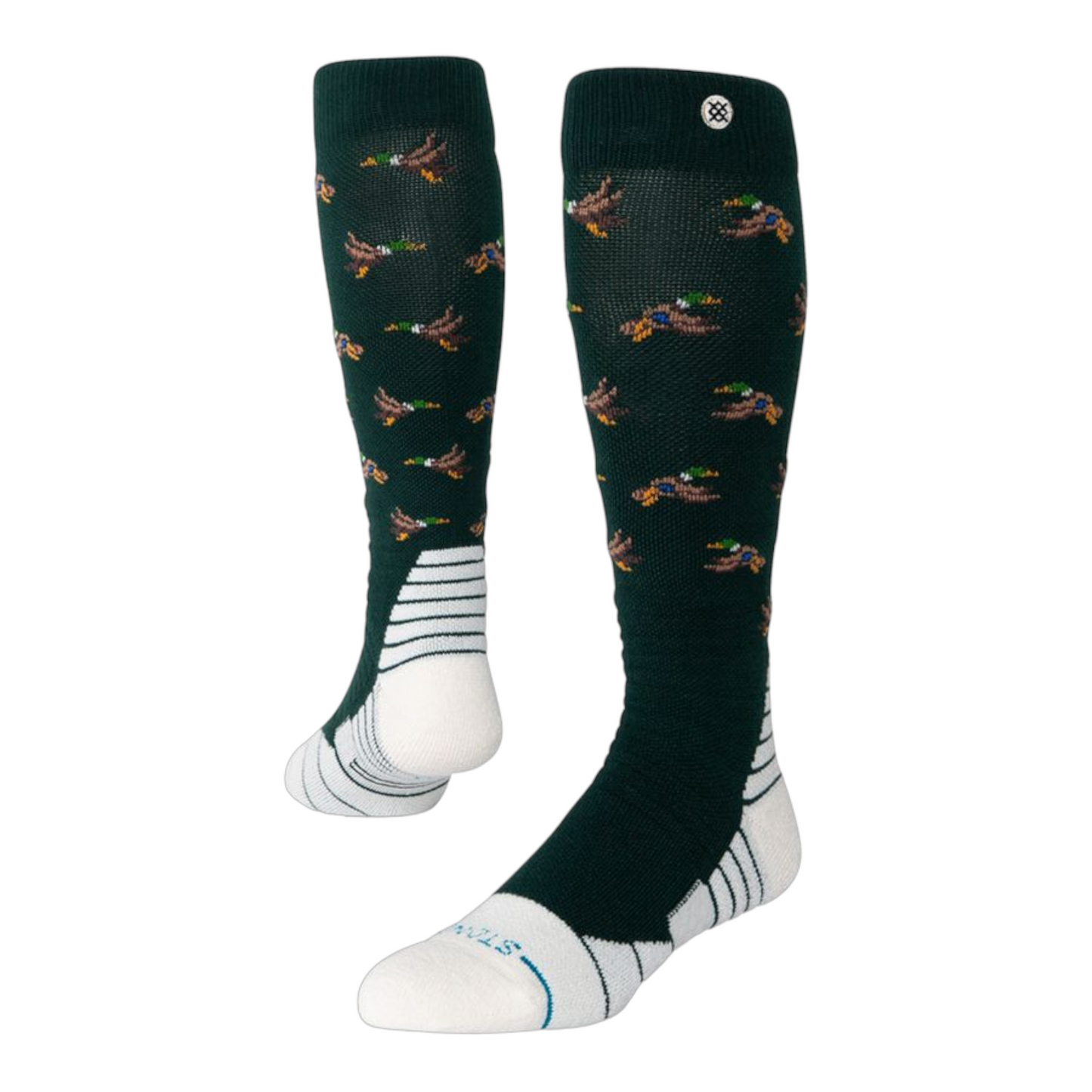 STANCE HUNTIN MID POLY SNOW SOCK PINE