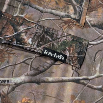 LOVIAH PARATROOPER CARGO PANTS REAL TREE CAMO