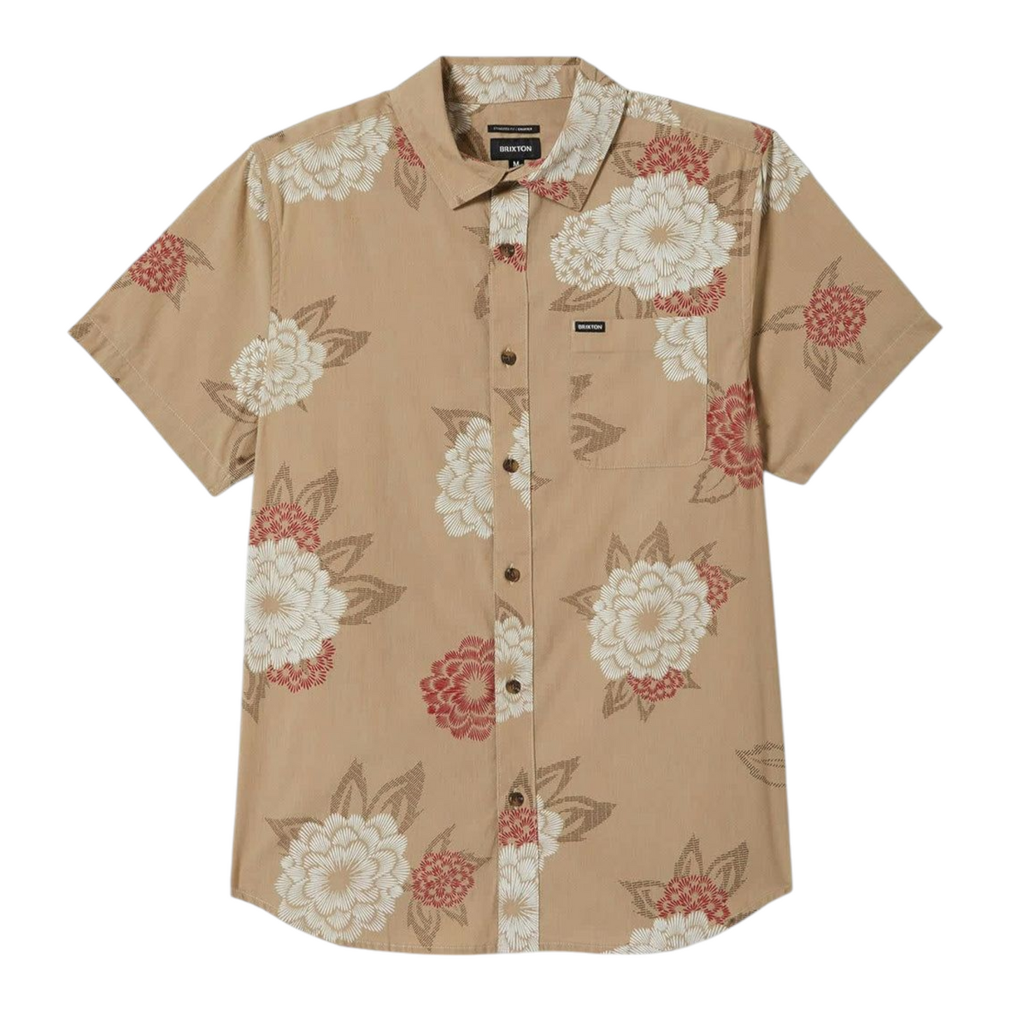 BRIXTON CHARTER PRINT CREAM/PAINTERLY FLORAL