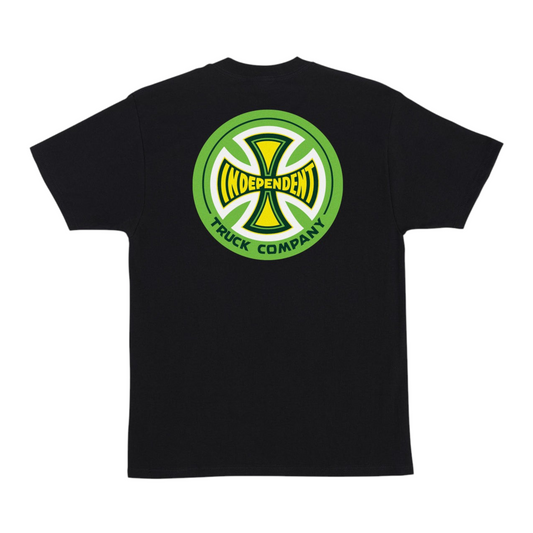 INDEPENDENT TRUCK CO LEGACY TEE BLACK GREEN