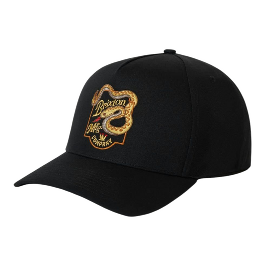 BRIXTON ROTHWELL NETPLUS SNAPBACK BLACK