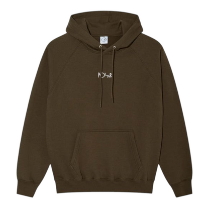 POLAR DEFAULT HOODIE BROWN