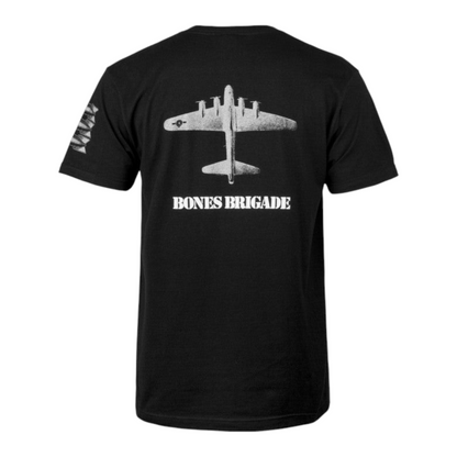 POWELL PERALTA BONES BRIGADE OG BOMBER TEE BLACK
