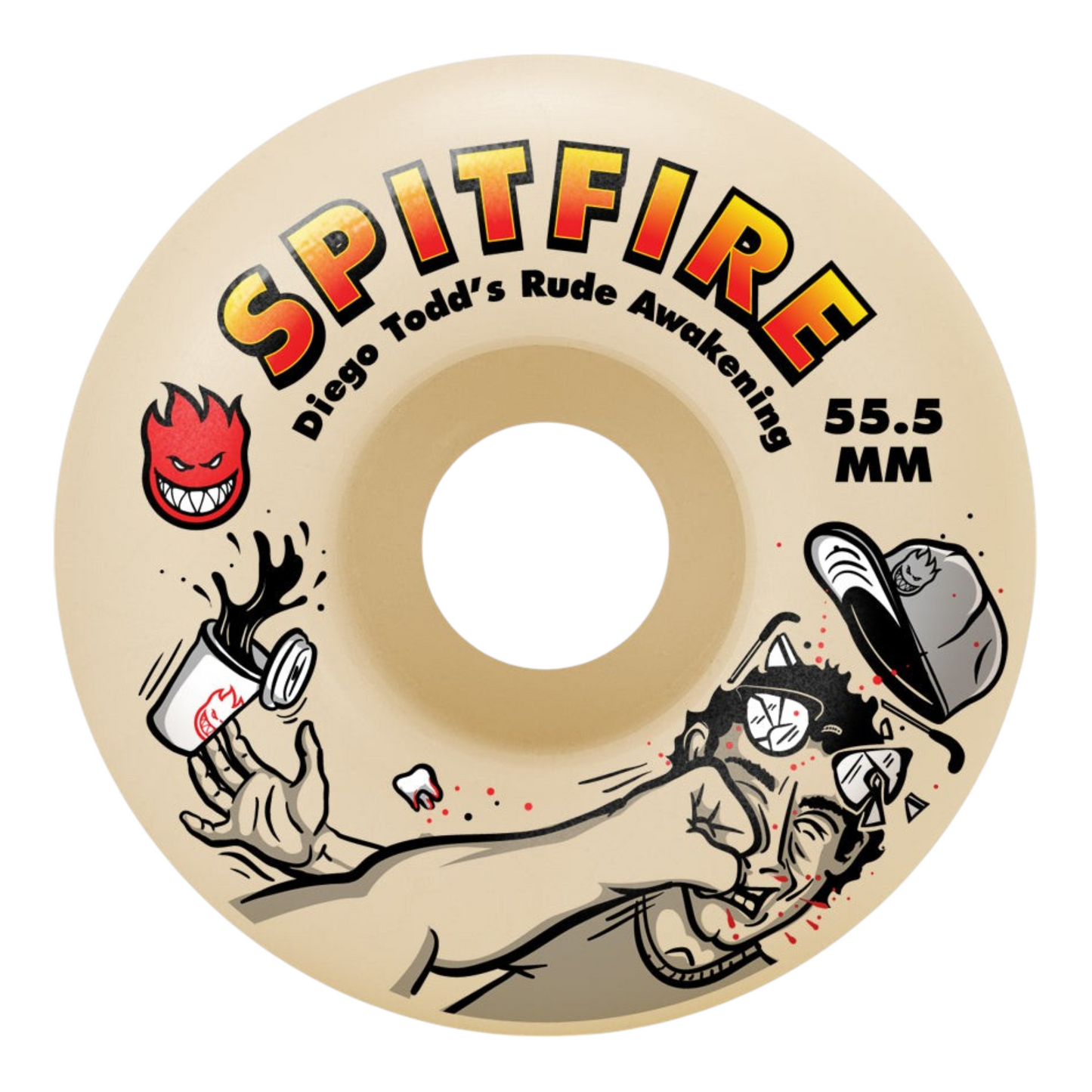SPITFIRE F4 DIEGO TODD RUDE AWAKENING CLASSIC WHEELS 99A