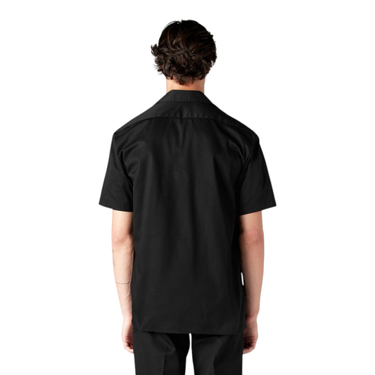 DICKIES SHORT SLEEVE WORK SHORT BLACK