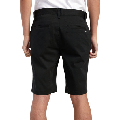 RVCA WEEKEND STRETCH SHORT BLACK