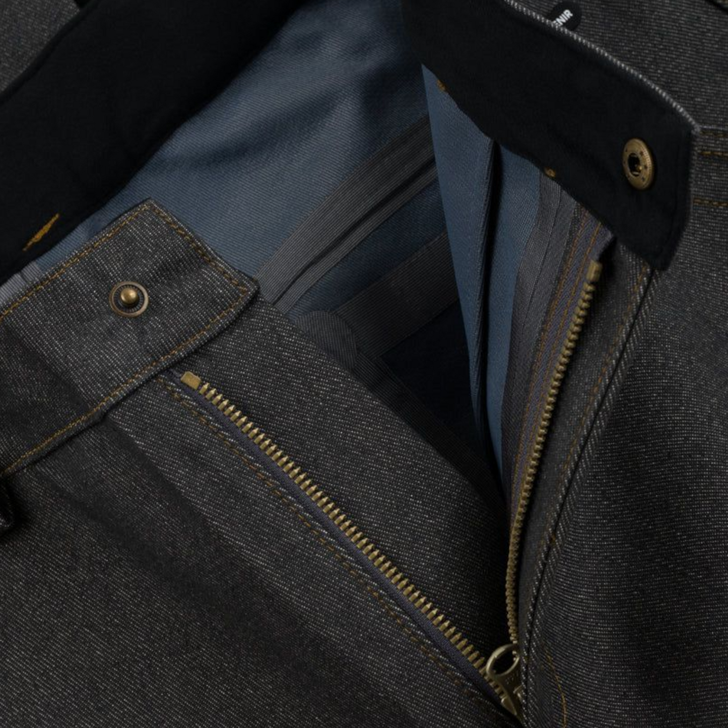 SOUVENIR 3 PLY DENIM FADED GREY