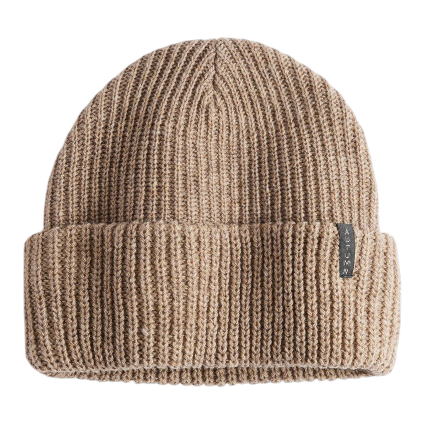 AUTUMN RIBBED KNIT LT BROWN