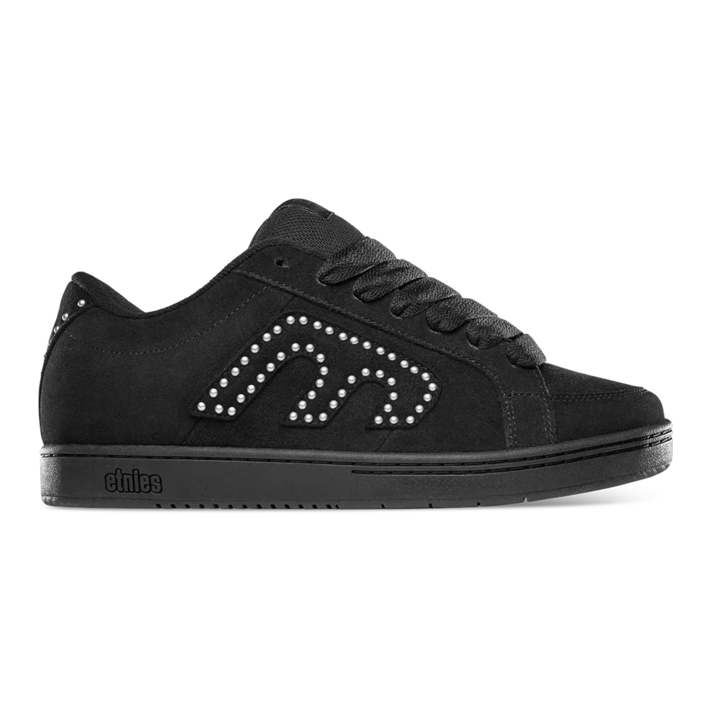 ETNIES KINGPIN BLACK BLACK SILVER