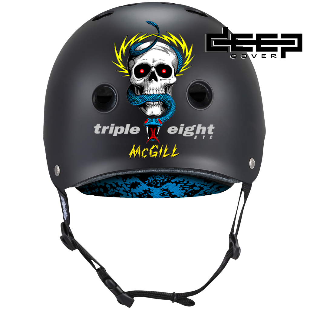 TRIPLE EIGHT DEEP COVER MIKE MCGILL SIGNATURE HELMET