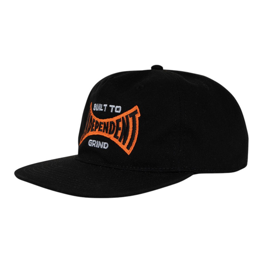 INDEPENDENT BUILT TO GRIND SPAN SNAPBACK BLACK