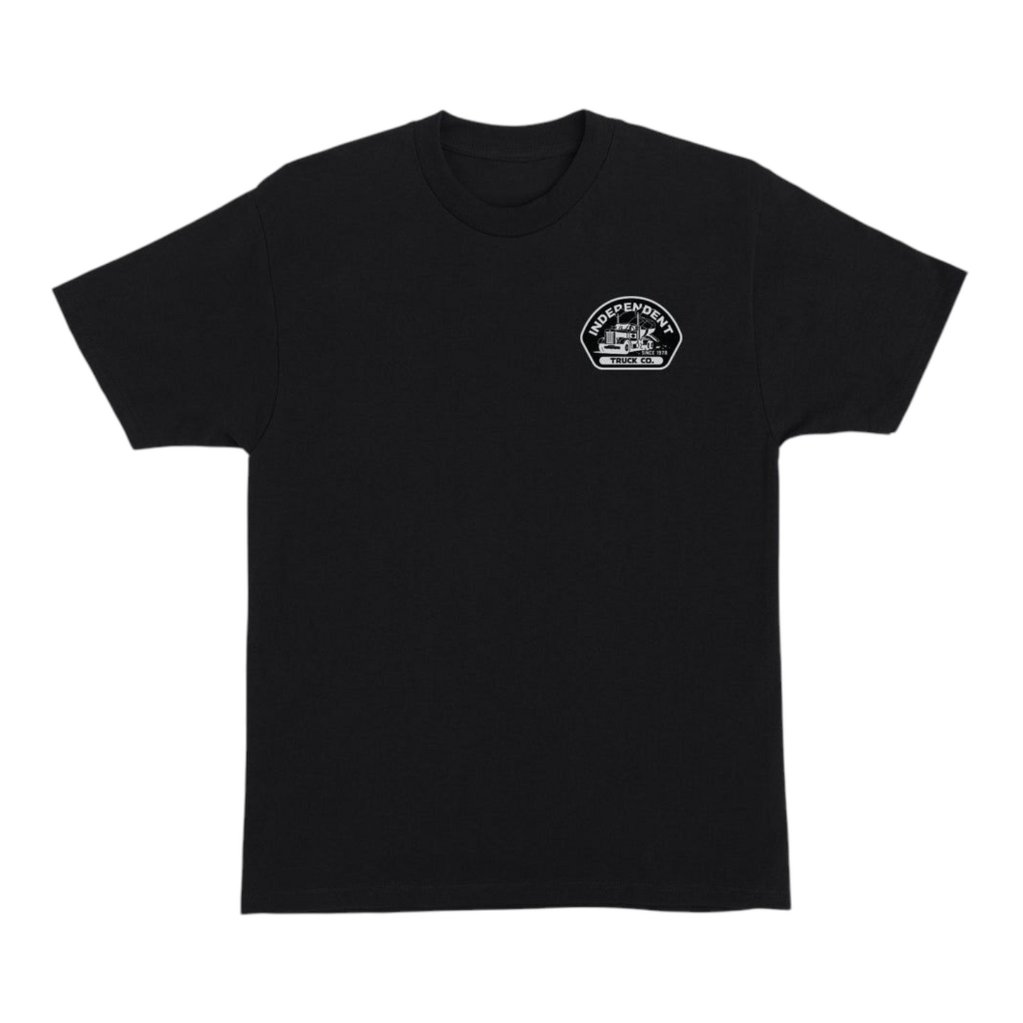INDEPENDENT TRUCKING TEE BLACK
