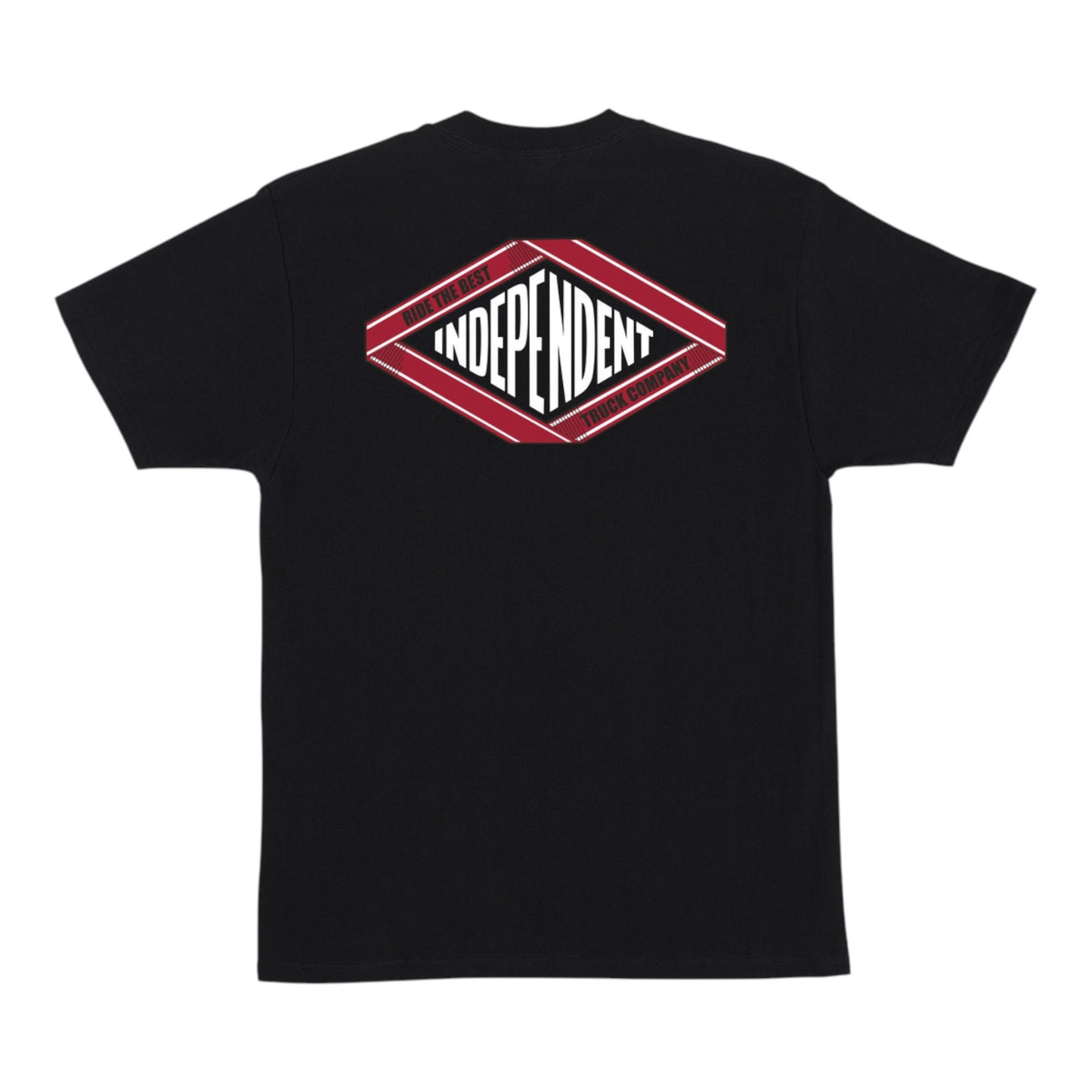 INDEPENDENT SCROLL 2 T-SHIRT BLACK
