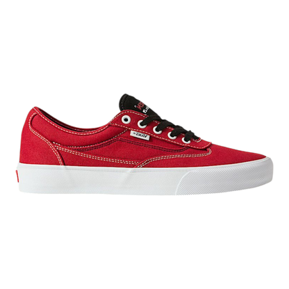 VANS SKATE CURRENS CAPLES RED/WHITE