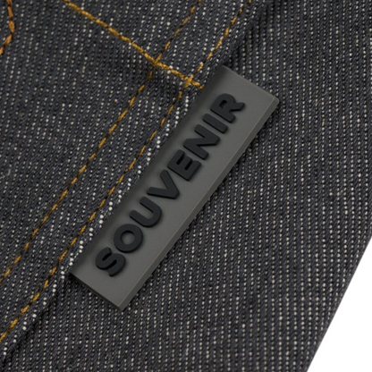 SOUVENIR 3 PLY DENIM FADED GREY