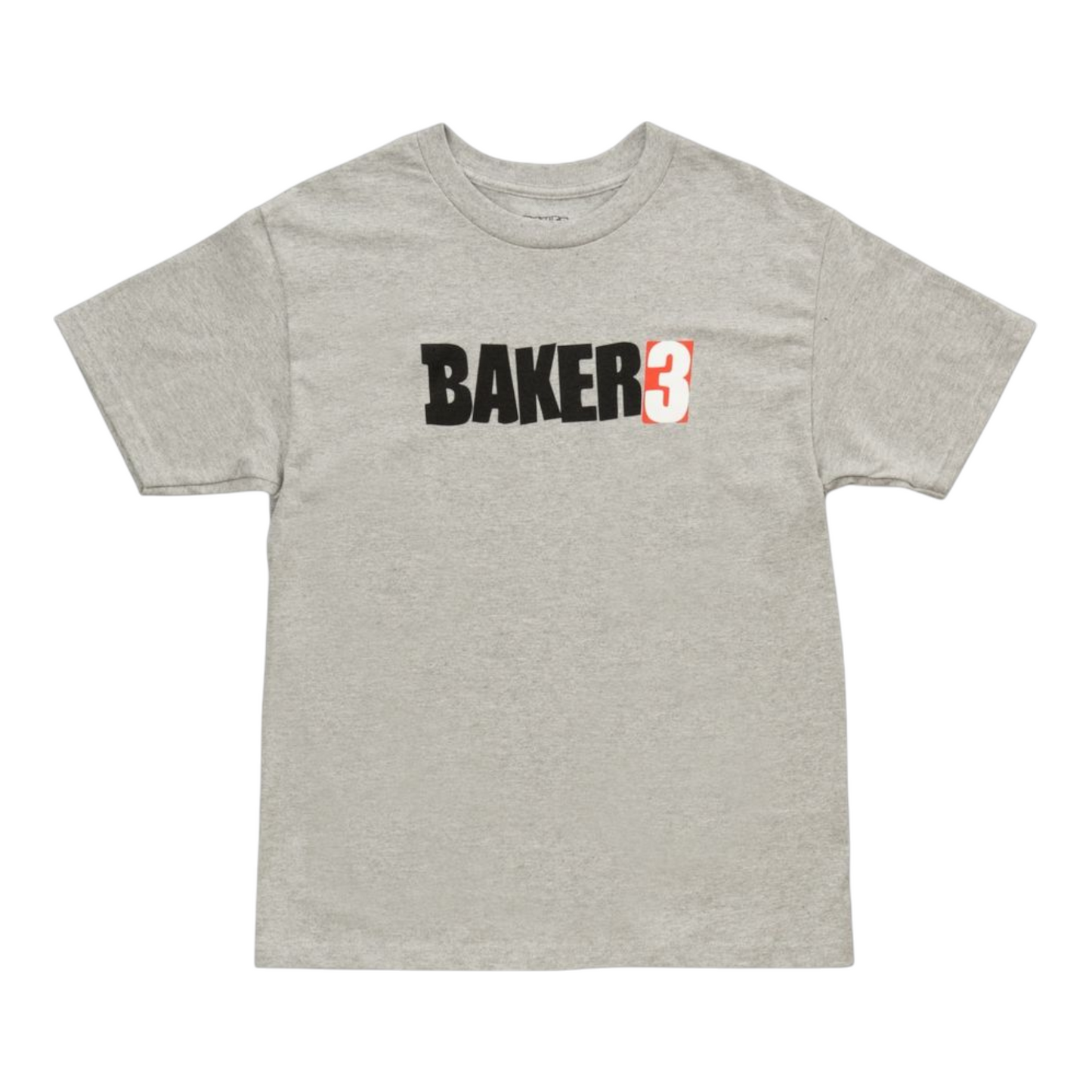 BAKER BAKER 3 TEE HEATHER GREY