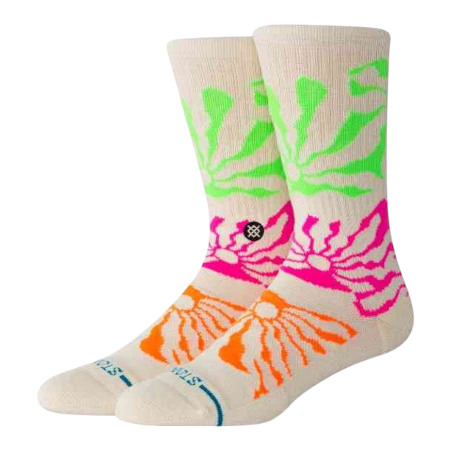 STANCE HOT SUN CREW SOCKS OFF WHITE