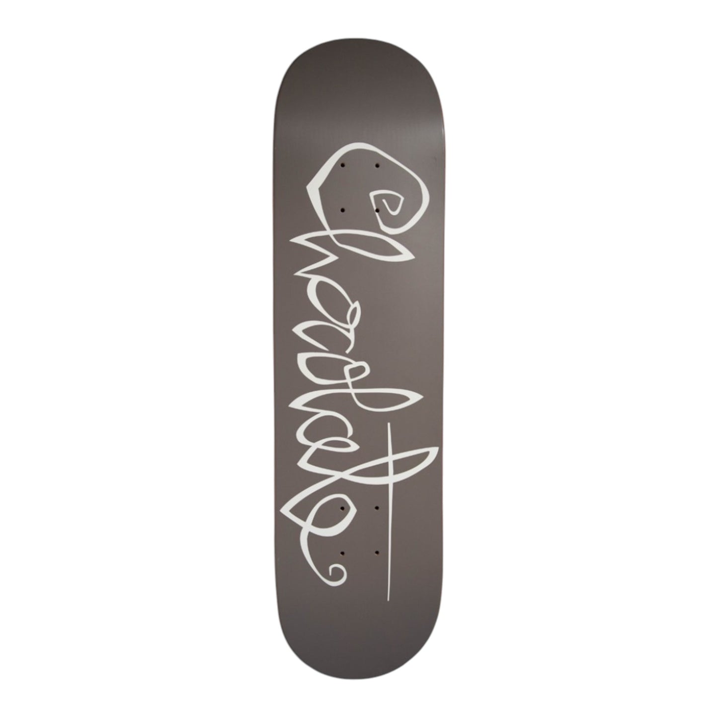 CHOCOLATE TRAHAN OG SCRIPT DECK 8.25
