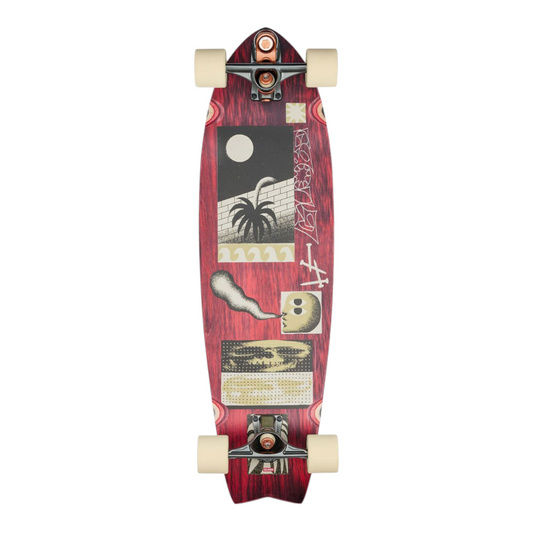 GLOBE CHROMANTIC SURF SKATE COMPLETE 33"