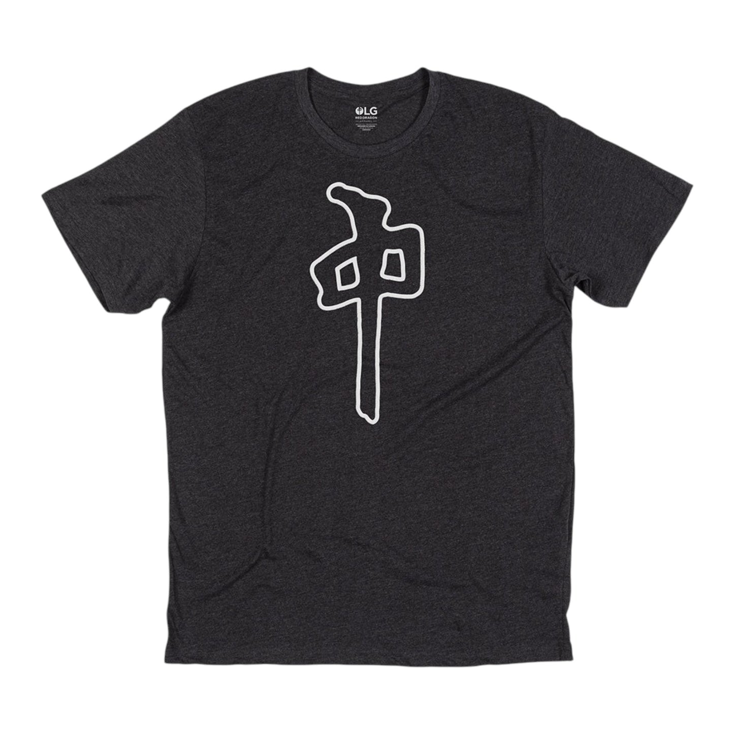 RDS PUFF CHUNG TEE CHARCOAL HEATHER