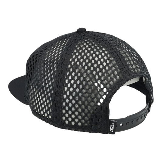 VANS RETRO UNSTRUCTURED TRUCKER HAT BLACK