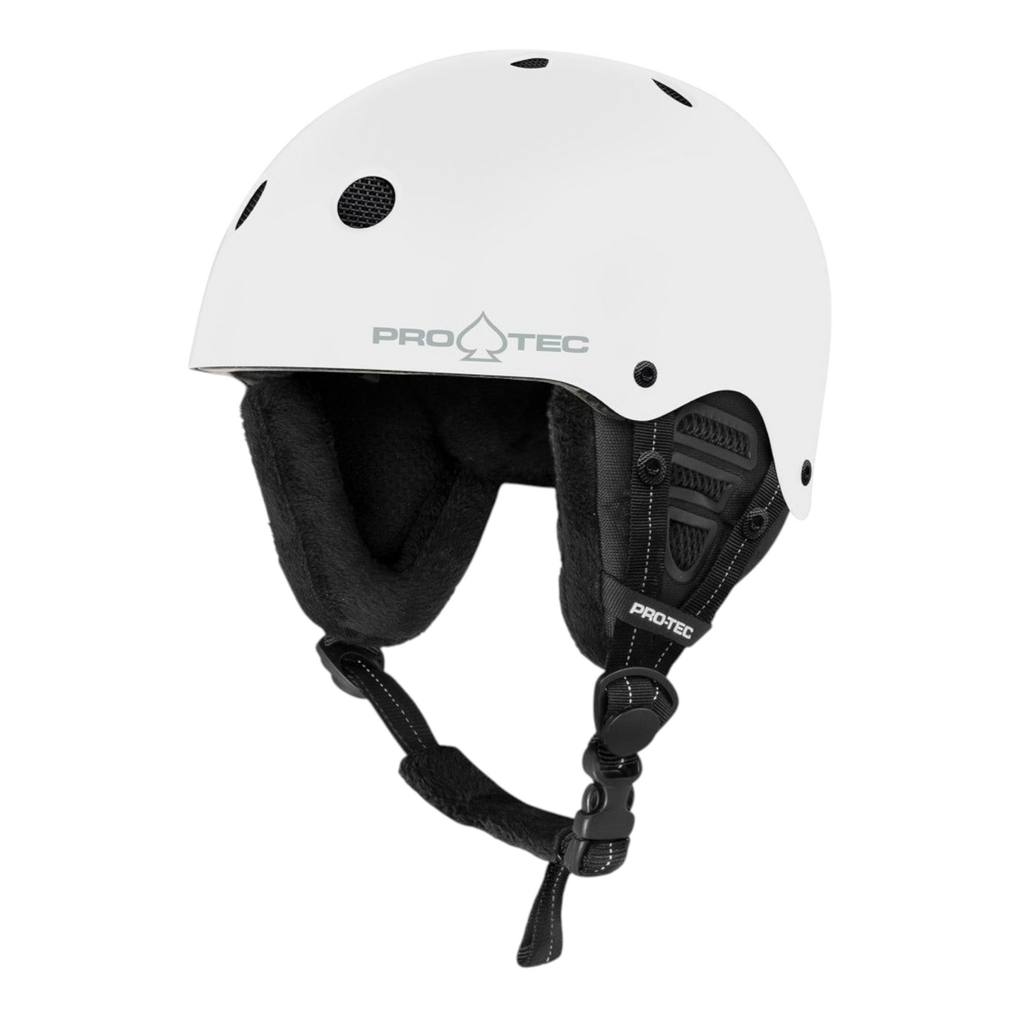 PRO-TEC LOW PRO SNOW HELMET GLOSS WHITE